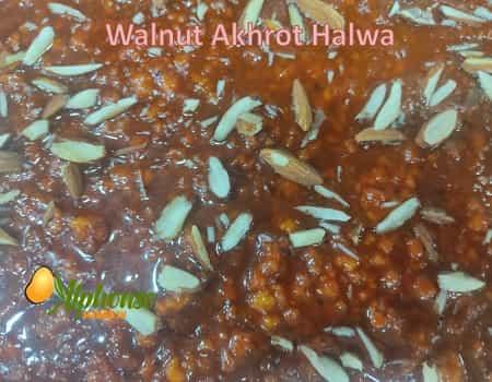 Amazing Walnut (Akhrot) Halwa Recipe - AlphonsoMango.in