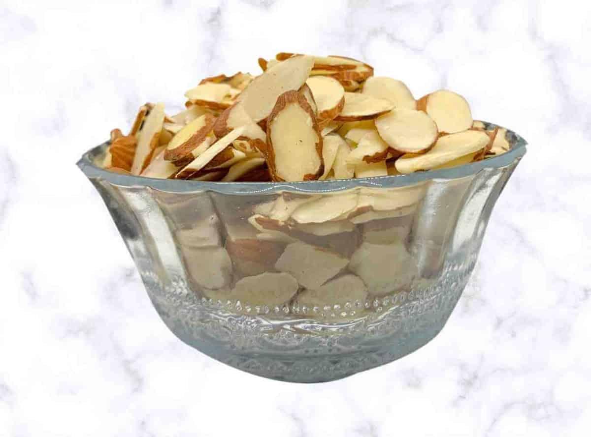 Almonds sliced | Almond Flakes | Sliced Almonds - AlphonsoMango.in