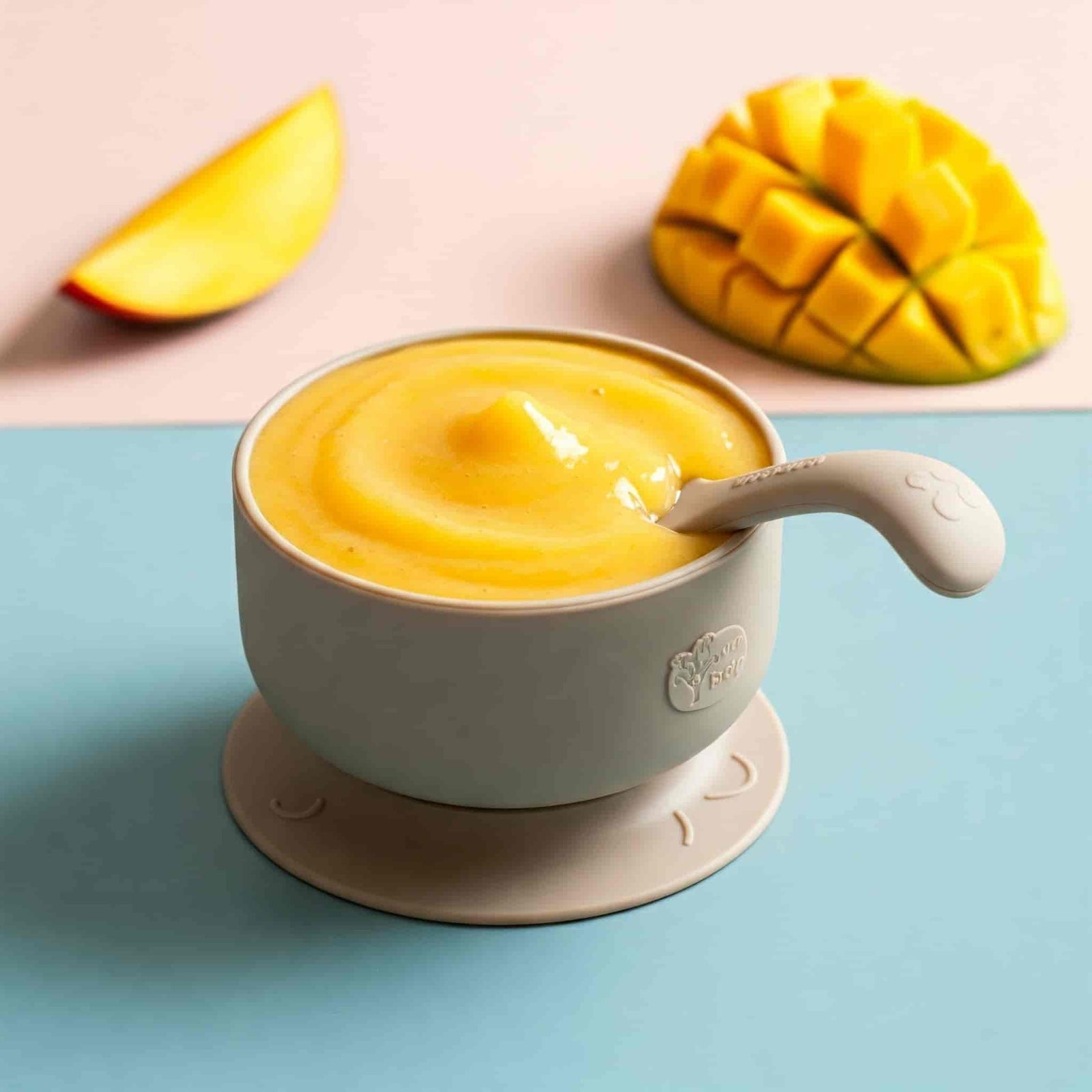 Mango smoothie for baby