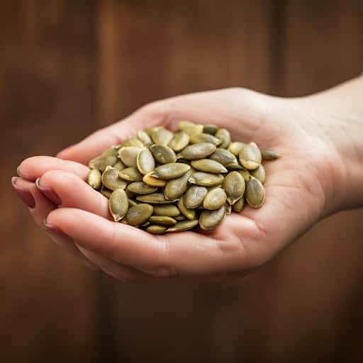 Pumpkin seeds benefit female fertility