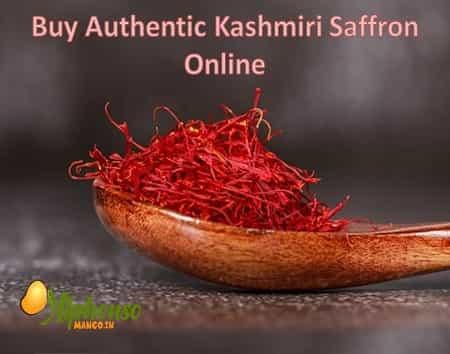 Buy Authentic Kashmiri Saffron Online - AlphonsoMango.in