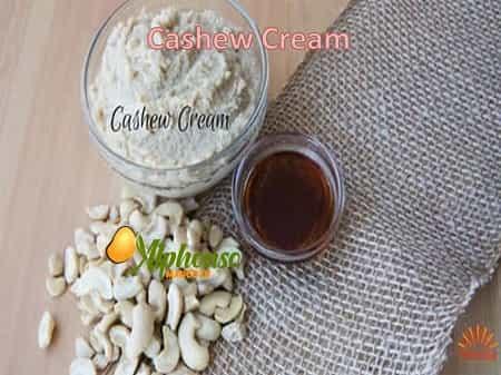 Cashew Cream Recipe and uses - AlphonsoMango.in