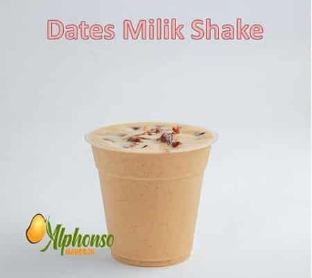 Dates (Khajur) Milk Shake - AlphonsoMango.in