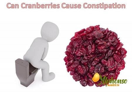 Does cranberry cause constipation - AlphonsoMango.in