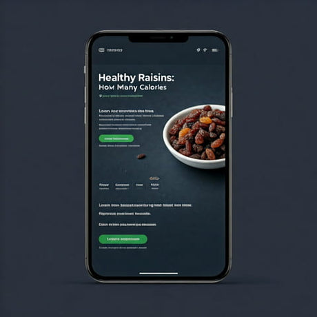 Healthy raisins calories can help you slim down. - AlphonsoMango.in