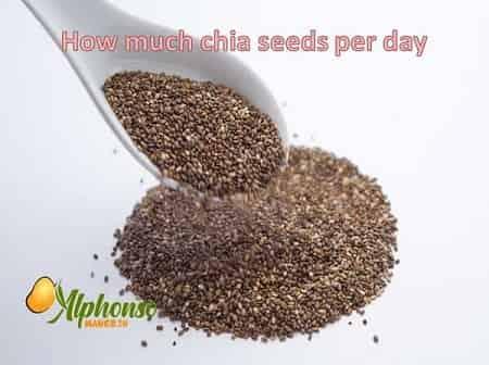 How much chia seeds per day - AlphonsoMango.in