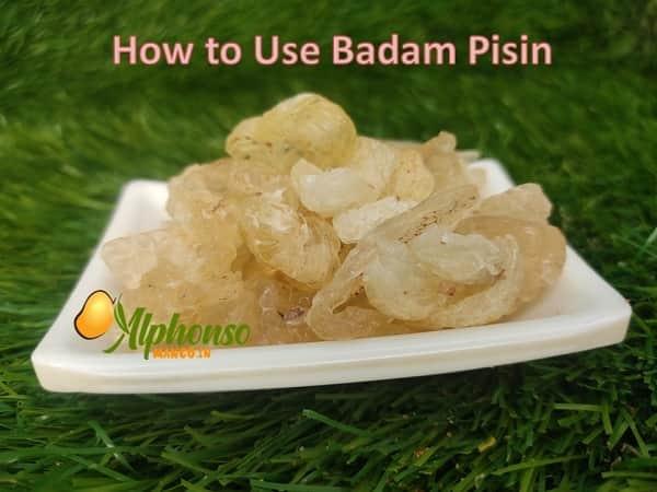 How to Use Badam Pisin - AlphonsoMango.in