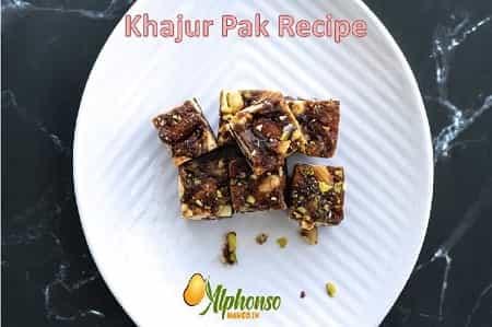 Khajur Pak Recipe | Khajoor Roll recipe - AlphonsoMango.in
