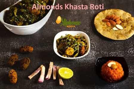 Khasta Roti with Almond Flour | Keto roti - AlphonsoMango.in