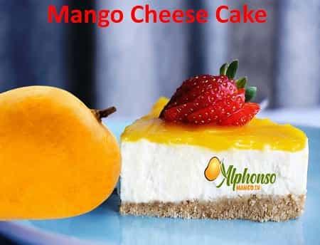Mango Cheese Cake - AlphonsoMango.in