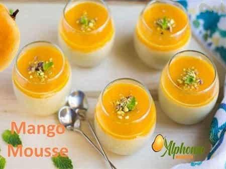 Mango Mousse Recipe - AlphonsoMango.in