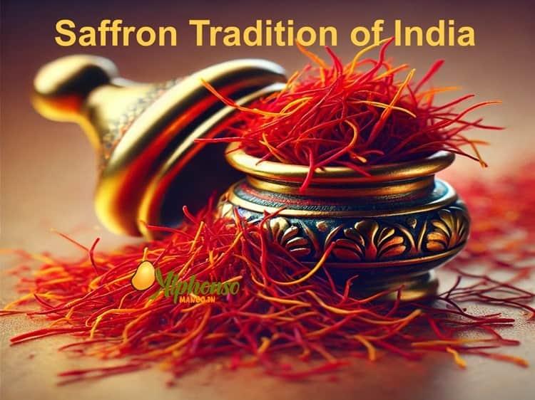 Saffron the Golden spice tradition of India