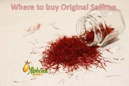 Where to buy original saffron? - AlphonsoMango.in