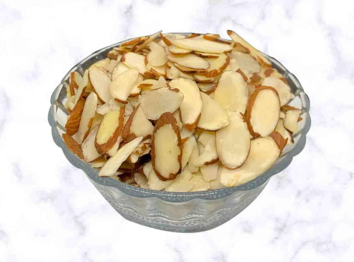 Almonds sliced | Almond Flakes | Sliced Almonds - AlphonsoMango.in