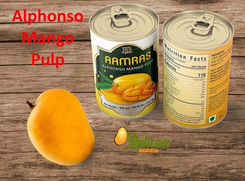 Alphonso Mango Pulp - AlphonsoMango.in