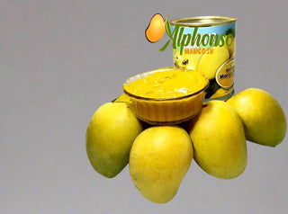 Alphonso Mango Pulp Tin: Pure, Premium, & Delicious - AlphonsoMango.in