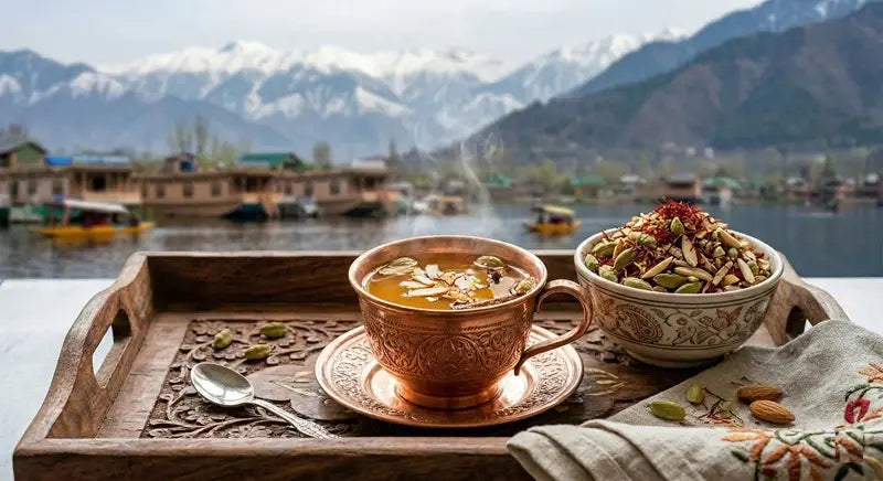 Kashmiri Kahwa(Kashmiri tea)